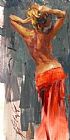 Henry Asencio Canvas Paintings - Graceful Elegance